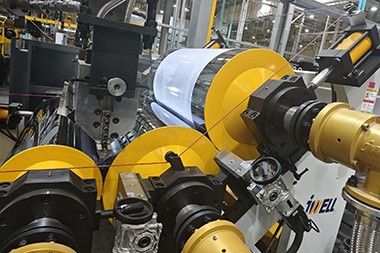 La línea de producción de láminas de PP de Jwell Machinery llegó a Riad, Arabia Saudita.
