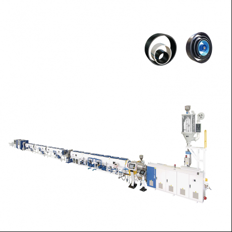 Línea de extrusión de tubería marina HDPE