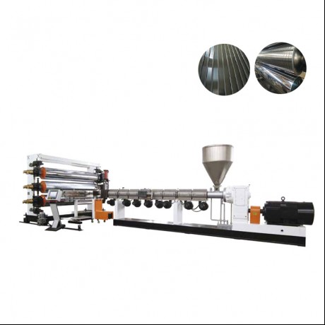 Línea de extrusión de láminas HDPE / PP T-Grip