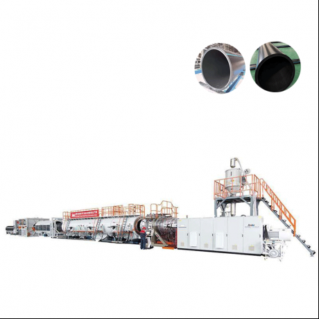 Línea de extrusión de tubería de suministro de gas y suministro de agua de HDPE de gran diámetro